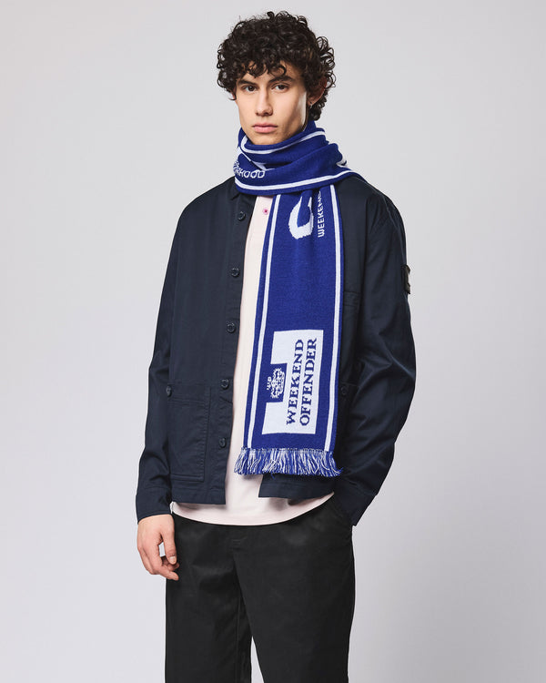 Cardiff Scarf Blue