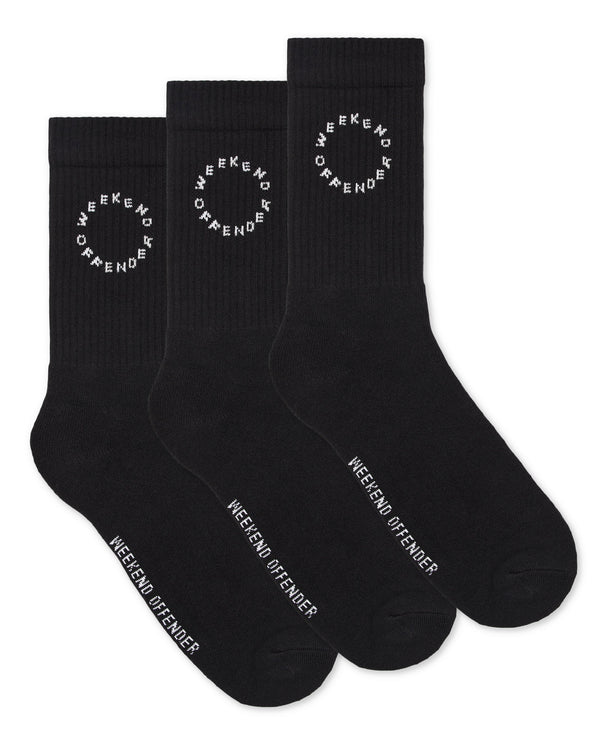 Orbis Sportsocken Schwarz