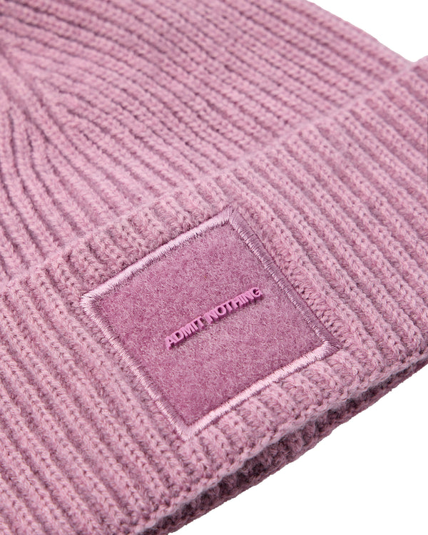 Palmyra Rib Beanie Rosa Chrosite