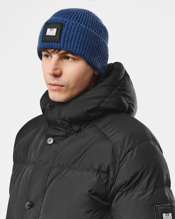 Palmyra Rib Beanie Peruvian Blue