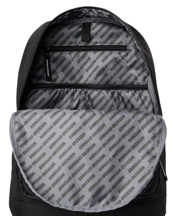 Zaino classico nero Ripstop