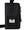 Borsa con cordino Ripstop nero