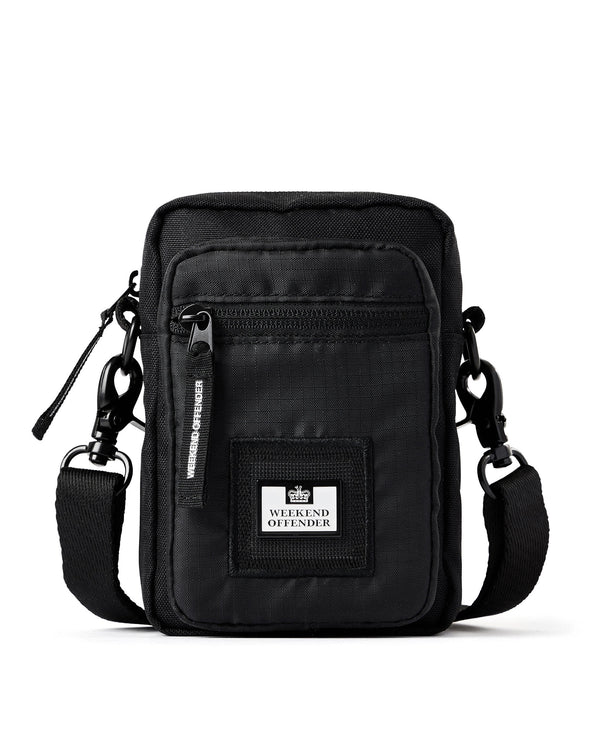 Small Crossbody Bag Black Ripstop