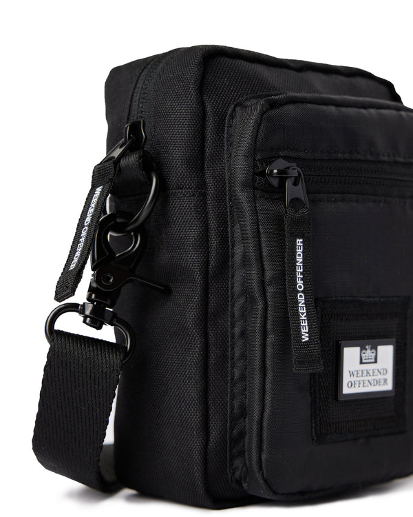 Small Crossbody Bag Black Ripstop
