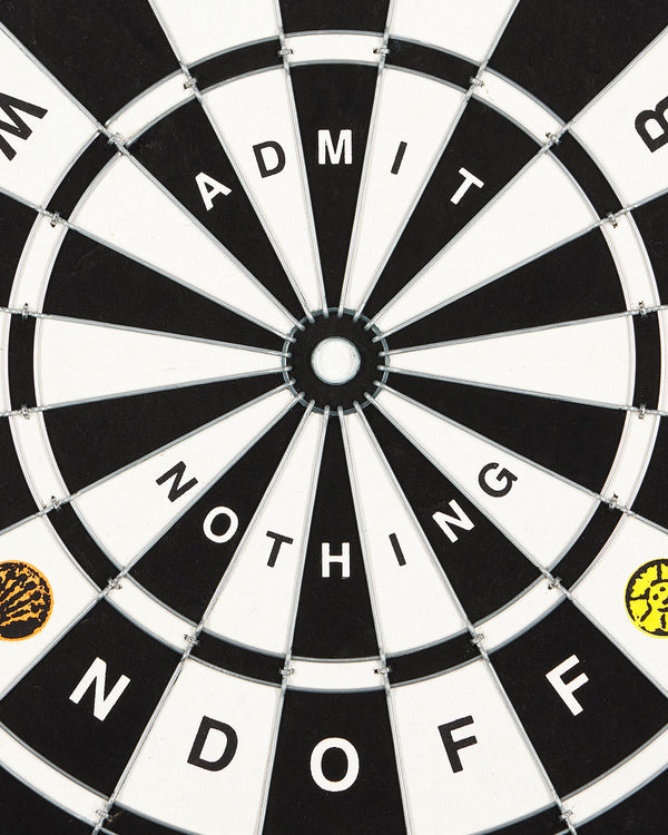 Dartscheibe Schwarz 