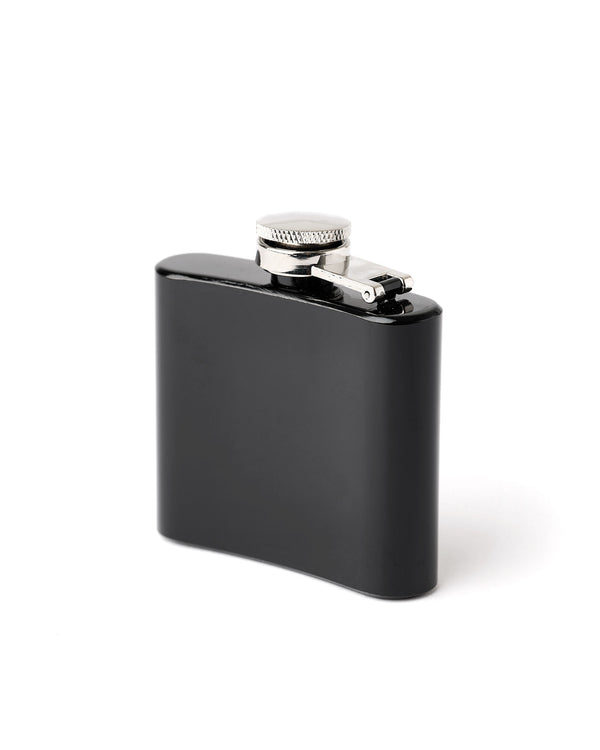 Hip Flask Black/White 60ml/2oz