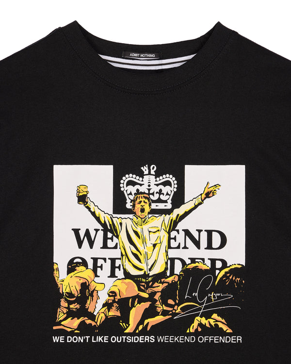 Leo Gregory Graphic T-Shirt Black