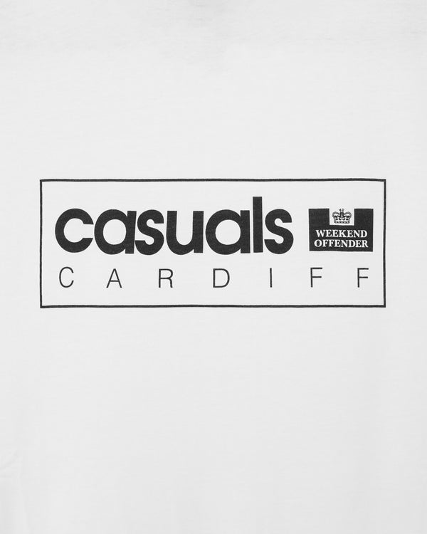Maglietta City Series 3 Cardiff bianca/nera