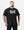 Taglie forti - Maglietta grafica Badman nera