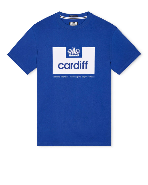 Maglietta City Series 2 Cardiff Electric/White