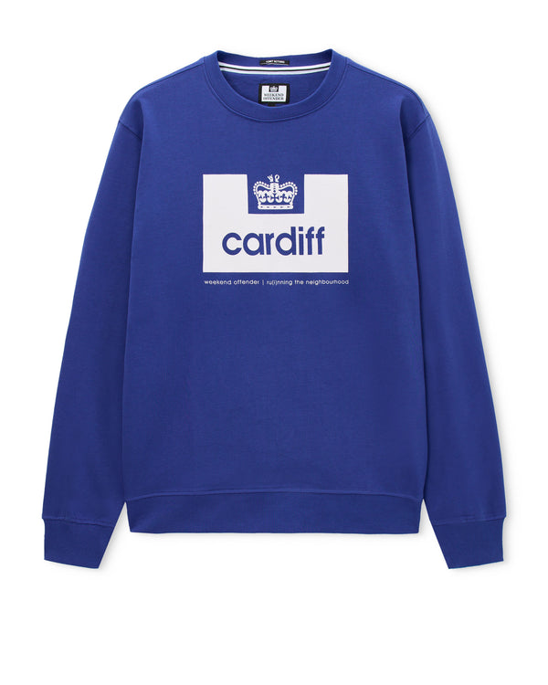 Felpa City Series 2 Cardiff Electric/White