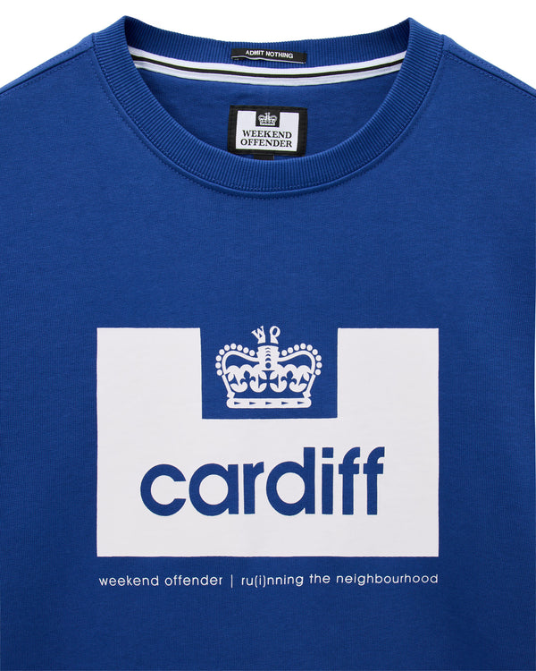 Felpa City Series 2 Cardiff Electric/White
