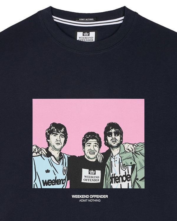 Diego Graphic T-Shirt Navy