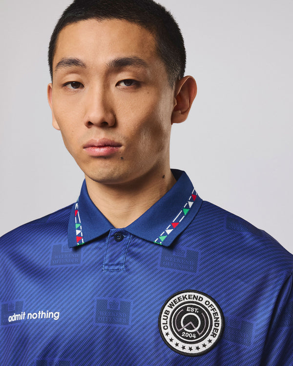 Italy Football Shirt Blue