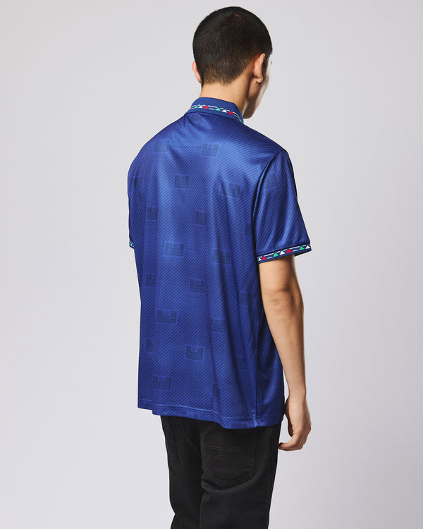 Italy Football Shirt Blue