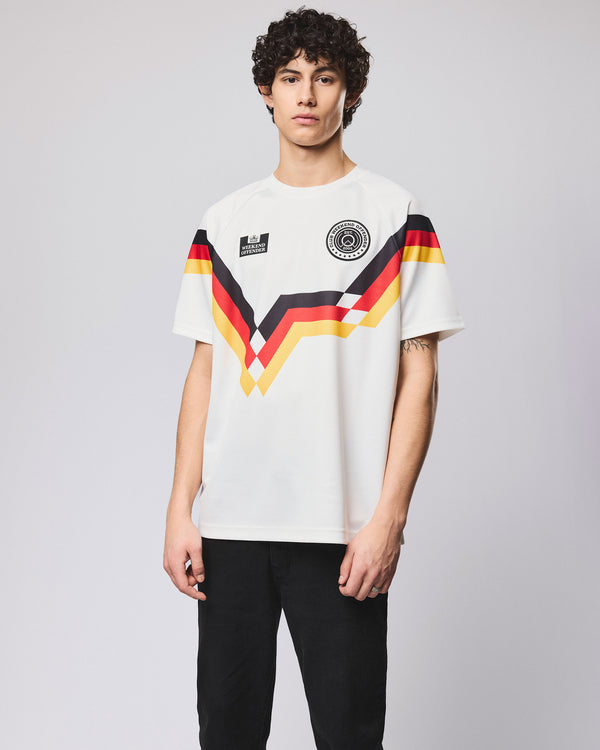 Deutschland Fußballtrikot Weiß