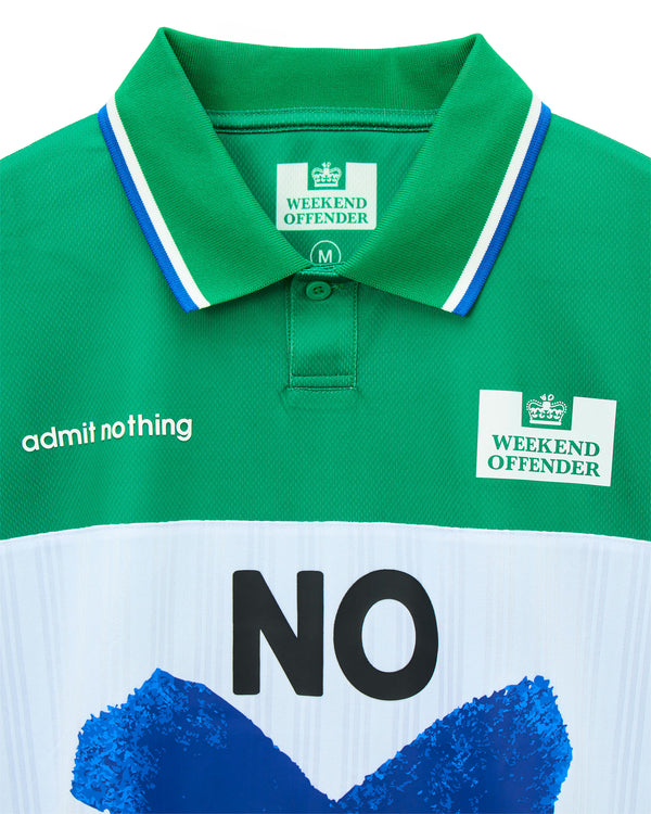 No Drug Football Shirt White