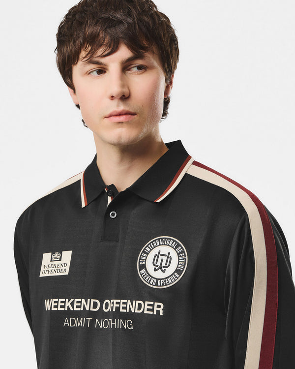 Taciturnitas Football Shirt Black