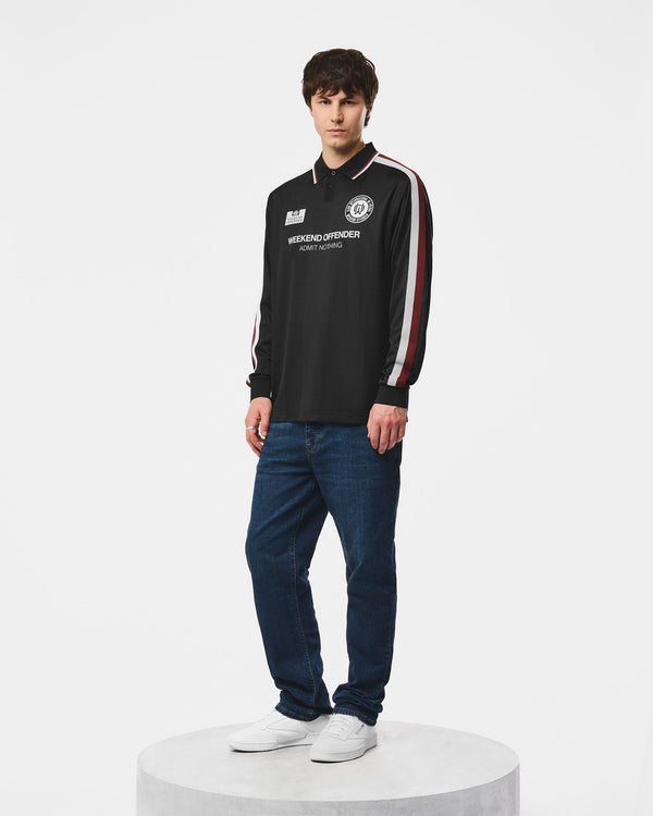 Taciturnitas Football Shirt Black