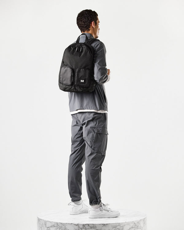 Zaino classico nero Ripstop