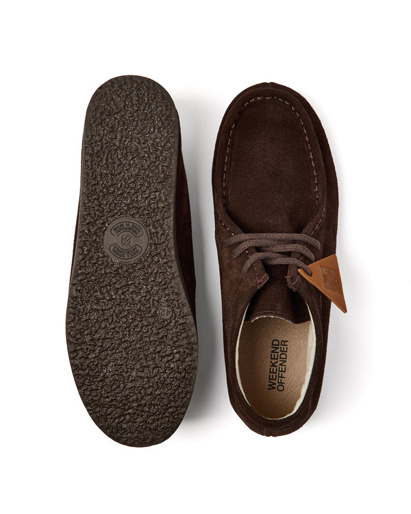 WO x Veras Leon Mokassin-Stiefel Marron