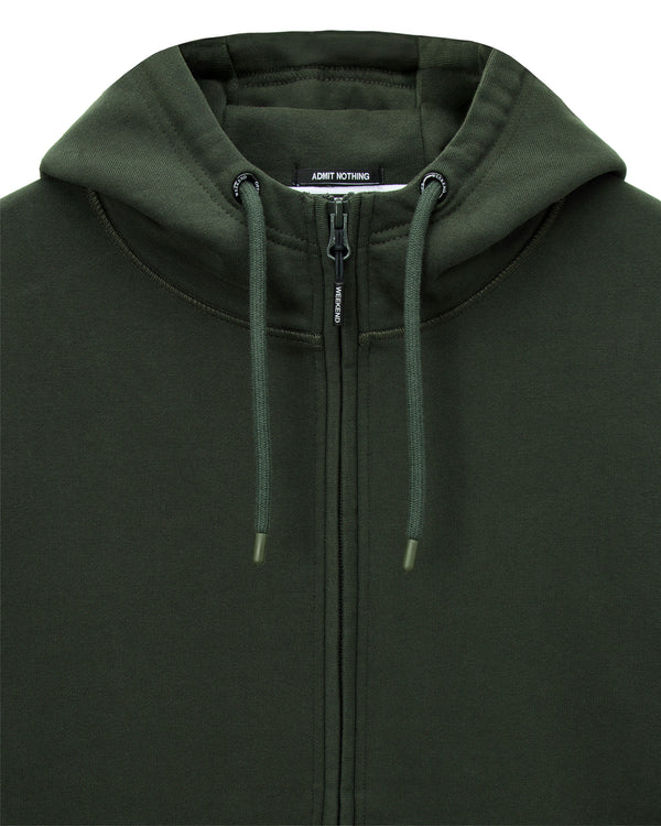 Felpa con cappuccio Winton verde foresta