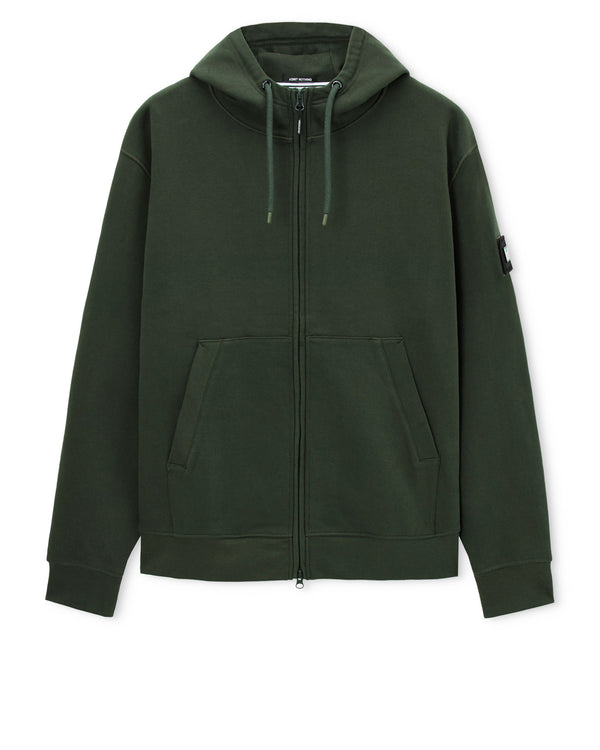 Felpa con cappuccio Winton verde foresta