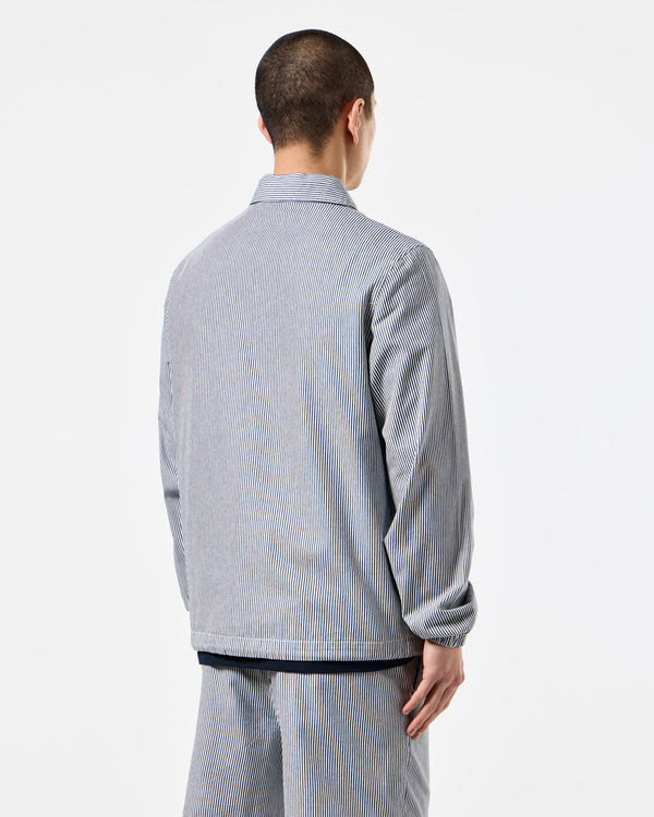 Sant Antoni – Coach-Jacke mit Streifenmuster