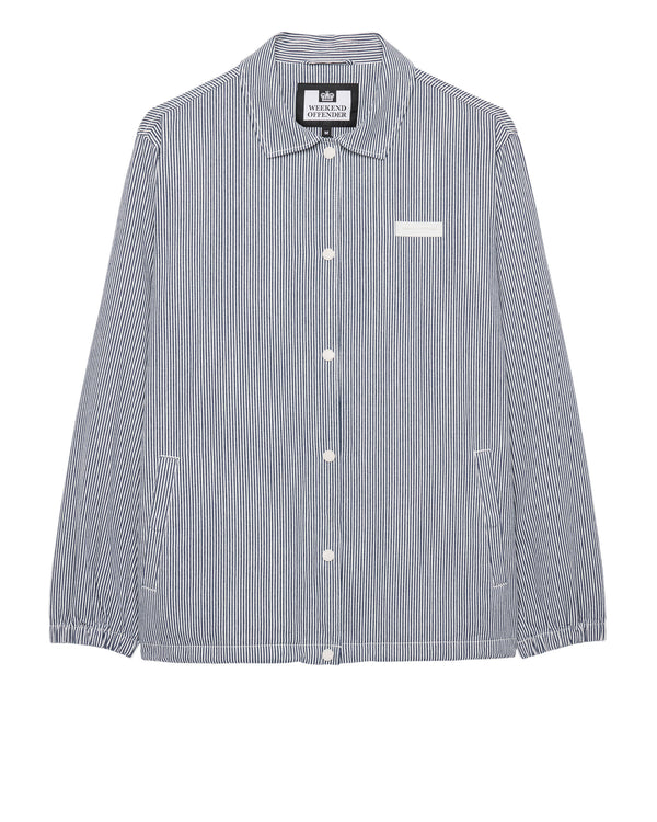 Sant Antoni – Coach-Jacke mit Streifenmuster