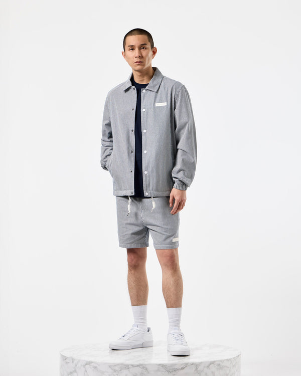 Sant Antoni – Coach-Jacke mit Streifenmuster
