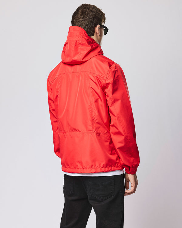 Football + Festivals Waterproof Pack Away Jacket Watermelon