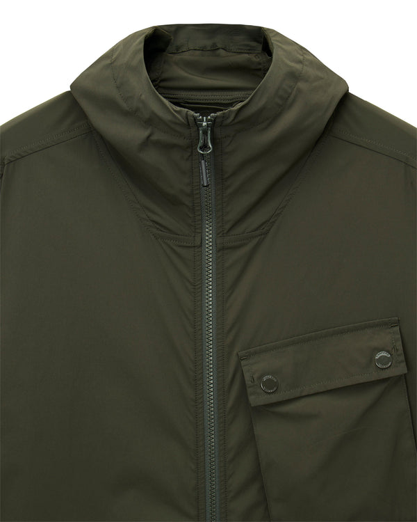 Temara Technische Windjacke Schwarzwaldgrün