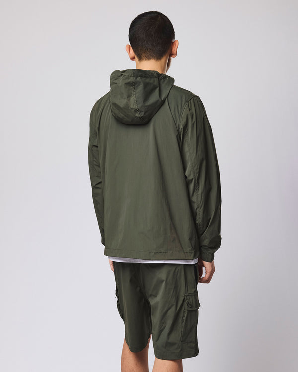 Temara Technische Windjacke Schwarzwaldgrün