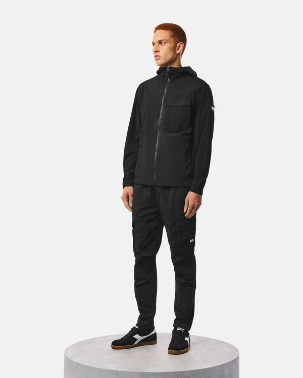 Temara Technical Windbreaker Jacket Black