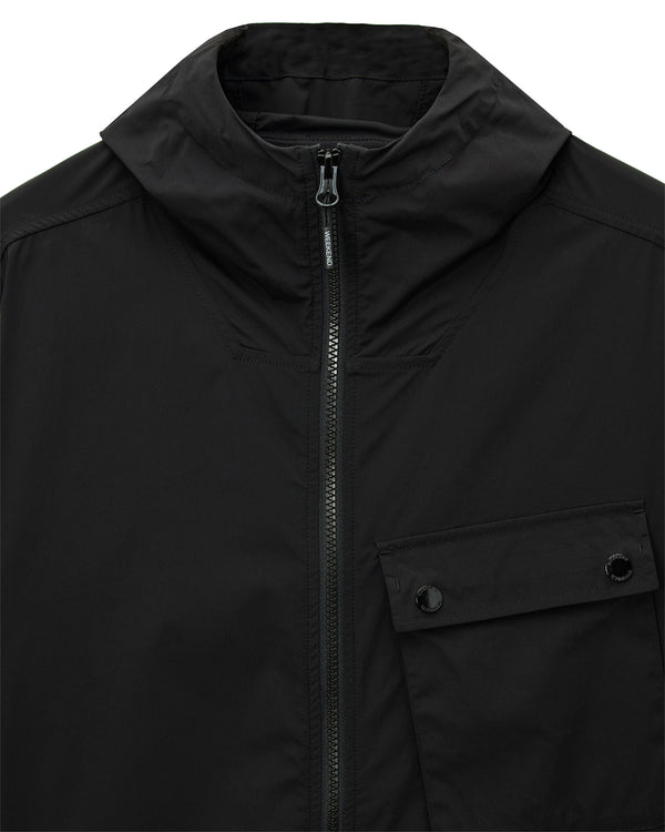Temara Technical Windbreaker Jacket Black