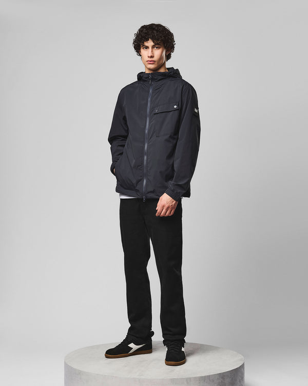 Temara Technical Windbreaker Jacket Navy