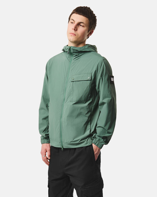 Temara Windbreaker Jacket Thyme Green