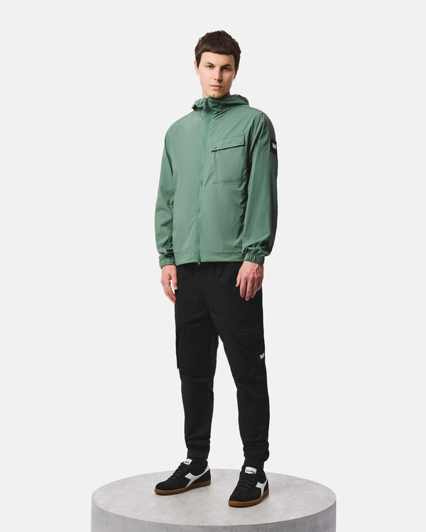 Temara Windbreaker Jacket Thyme Green