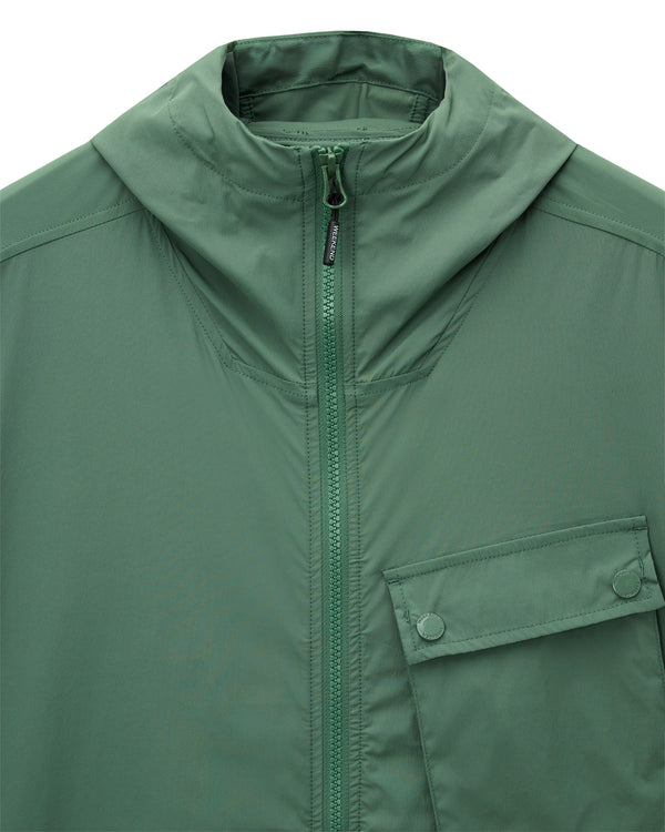 Temara Windbreaker Jacket Thyme Green