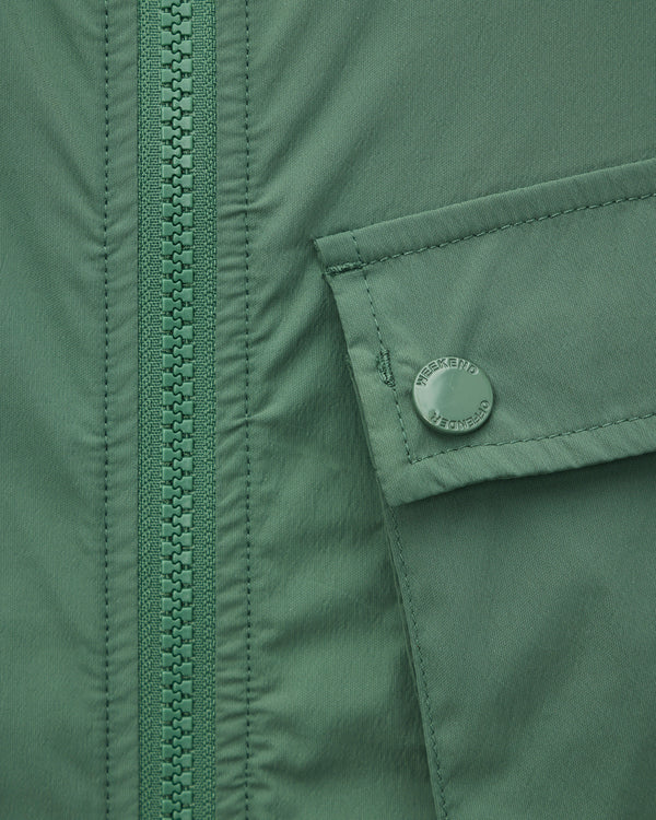Temara Windbreaker Jacket Thyme Green