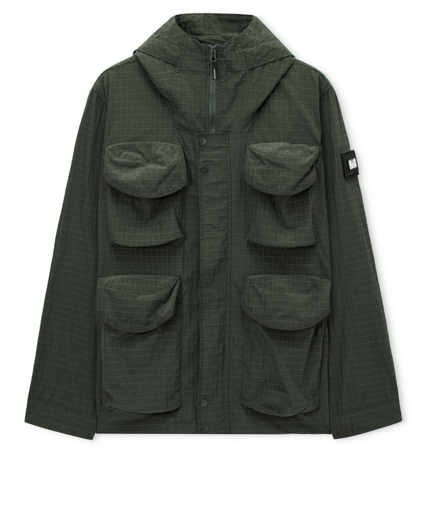 Cotoca Ripstop-Feldjacke Schwarzwaldgrün