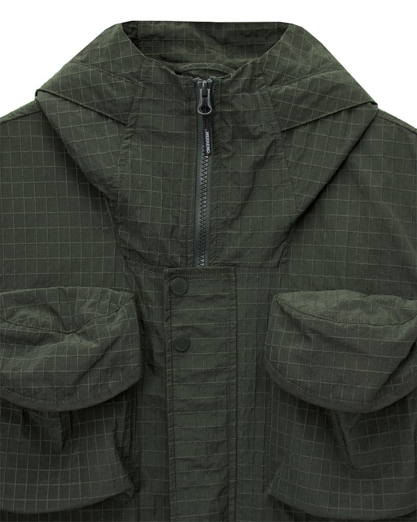 Cotoca Ripstop-Feldjacke Schwarzwaldgrün