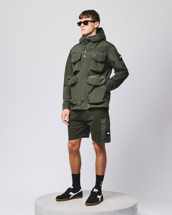 Cotoca Ripstop-Feldjacke Schwarzwaldgrün