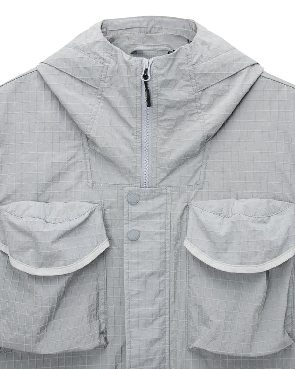 Taglie forti - Giacca da campo Cotoca Ripstop grigio fumo