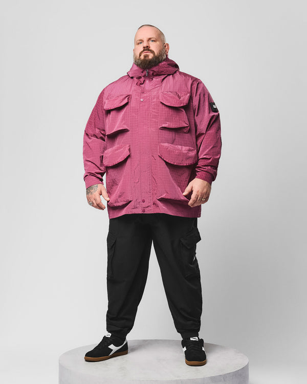 Plus Size - Cotoca Ripstop Field Jacket Kirsch