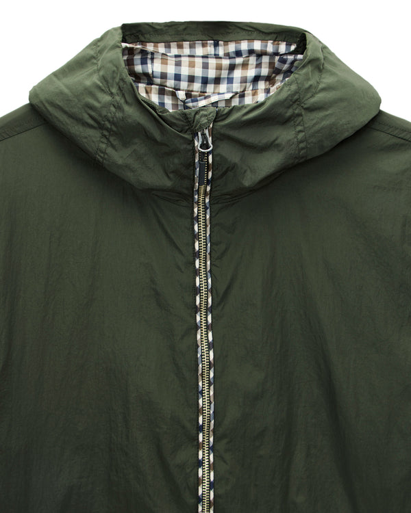 Campania Windbreaker Jacket Black Forest Green