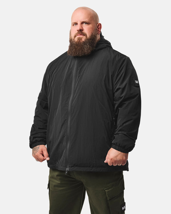 Plus Size - Technician Fleece Lined Jacket Black