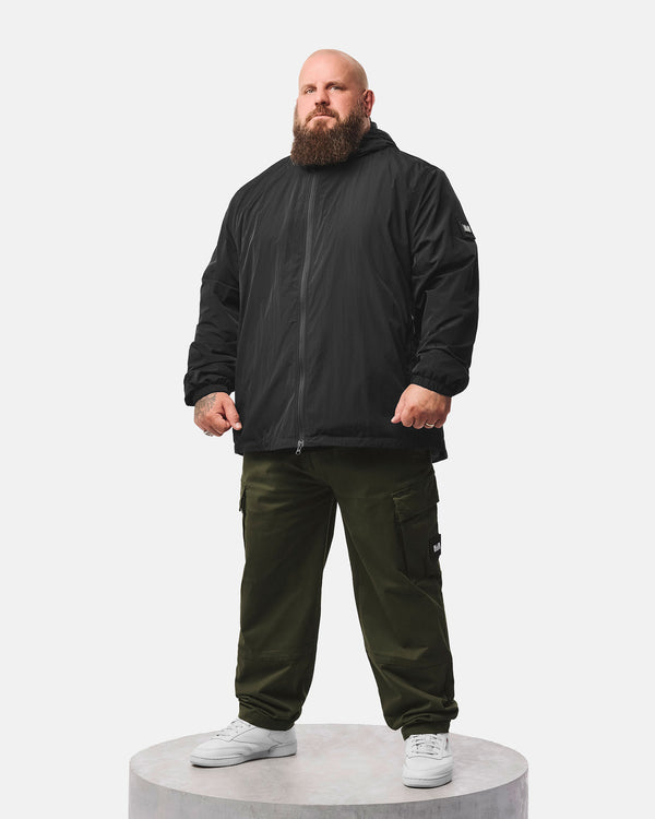 Plus Size - Technician Fleece Lined Jacket Black