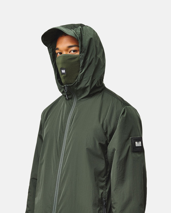 Technician Fleece Lined Jacket Black Forest Green