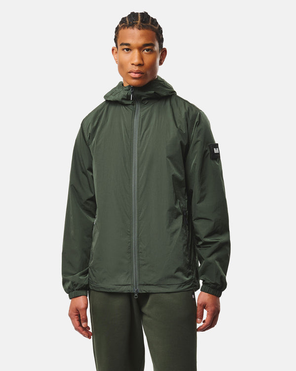 Technician Fleece Lined Jacket Black Forest Green